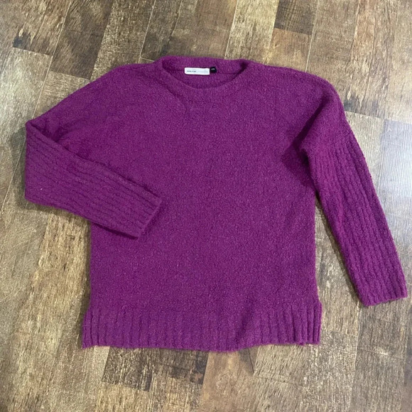 Anthropologie Sleeping On The Snow Pink Merino Wool/Alpaca Sweater - Picture 2 of 8